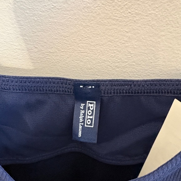 NWT never worn Ralph Lauren Navy Blue bodysuit 💙 - Picture 3 of 8